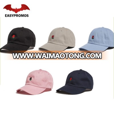 Promotional 6 Panel Dad Hats with Custom Embroidery